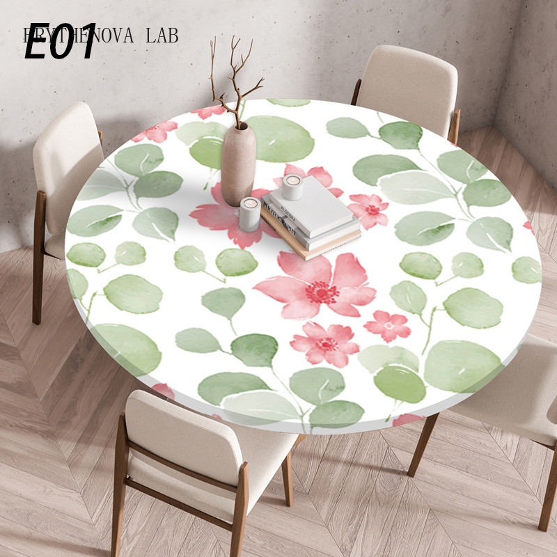 Home Textiles Today News - Housse de table ronde imperméable et