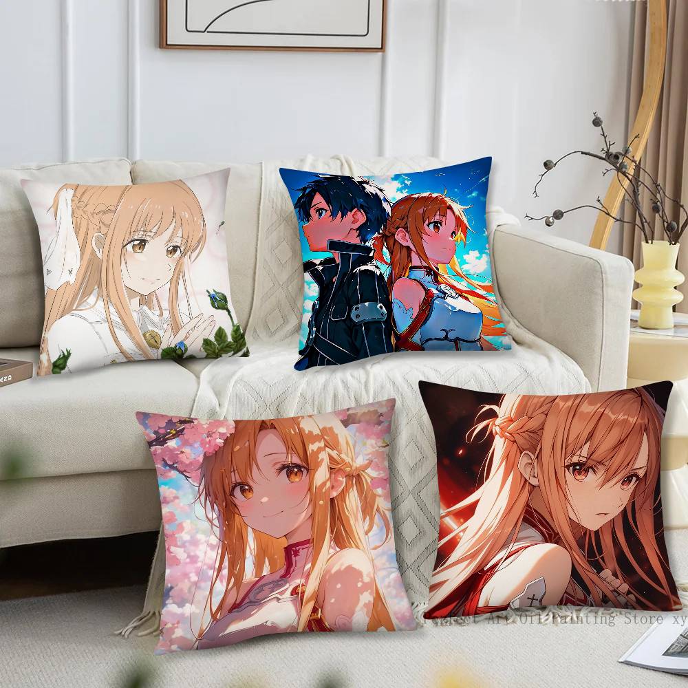 Home Textiles Online - Housse de coussin carrée tendance Asuna