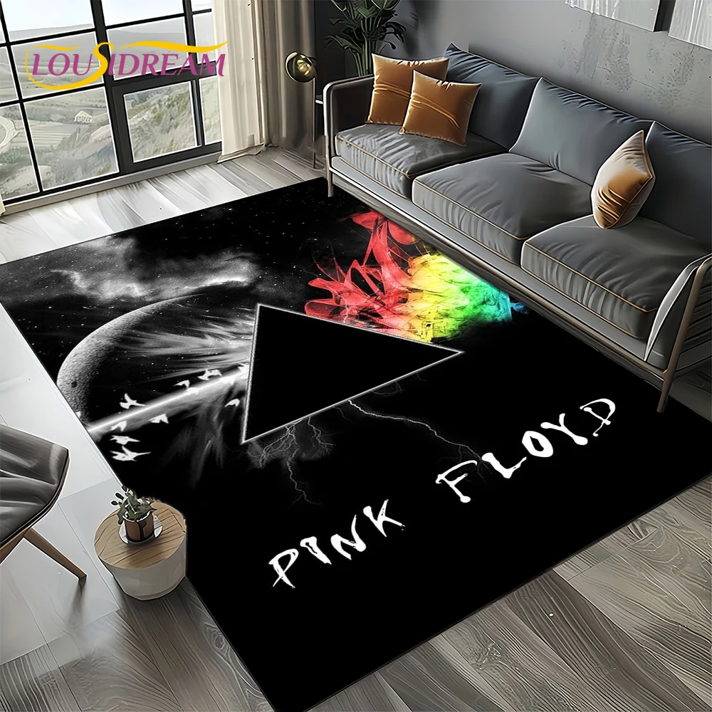 Home Textiles Online - Tapis musical 3D rose F-Floyd Rock