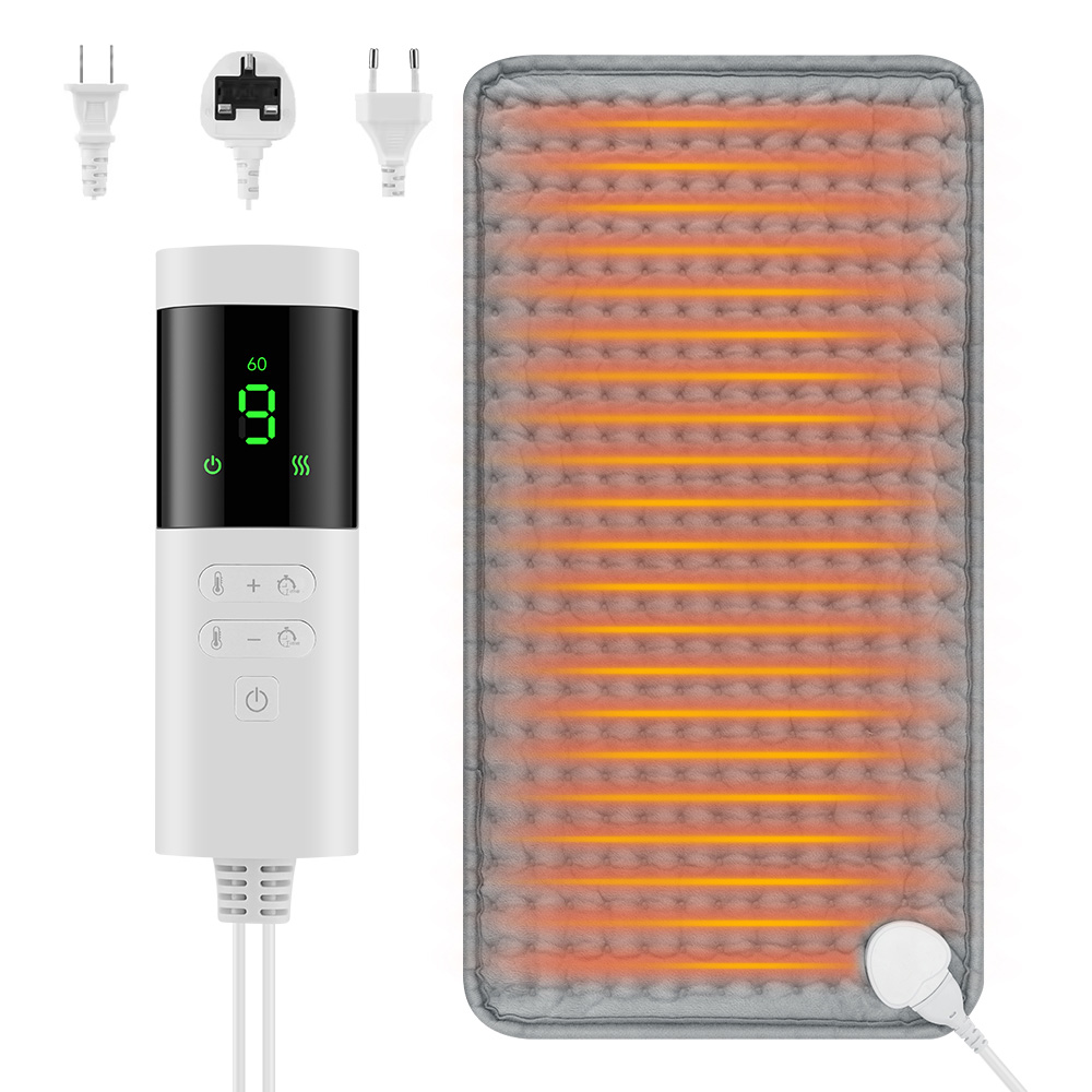 Heated Pad Electric - Coussin chauffant électrique Portable 30x60cm, soins