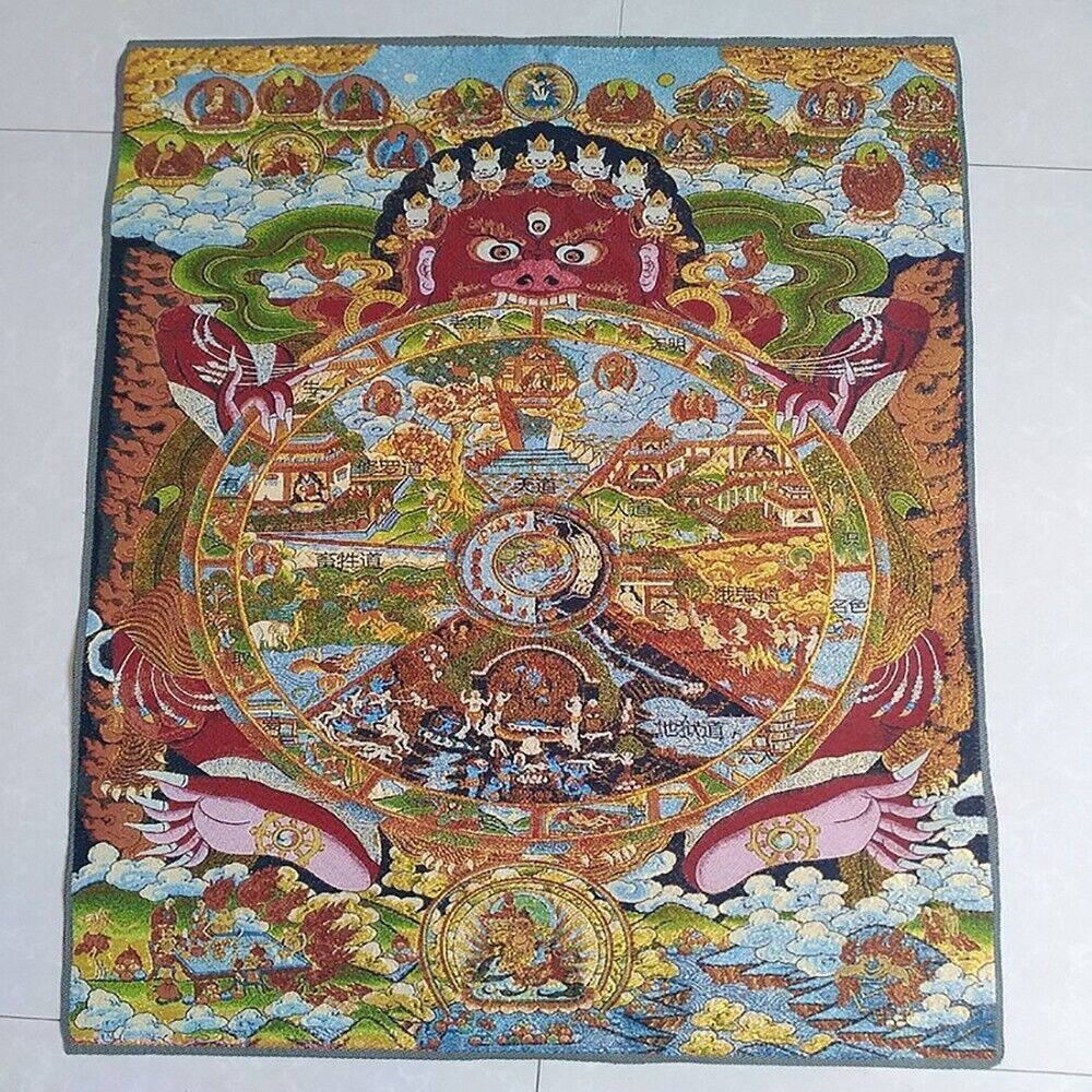 Home Textiles China - Peinture sur soie bouddhiste de protection,