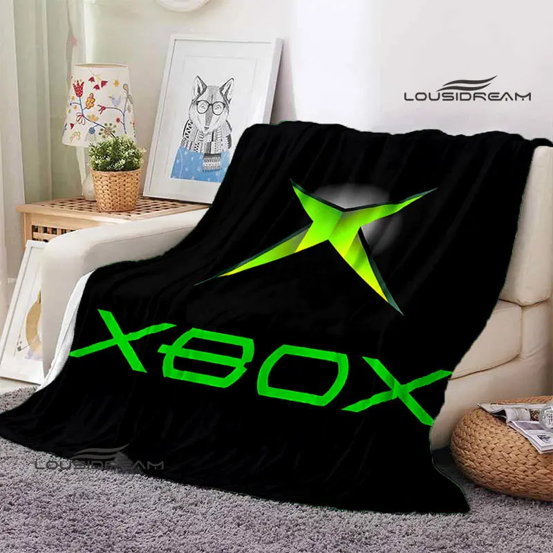 Home Textiles Logo - Couverture polaire avec Logo Xbox, Design