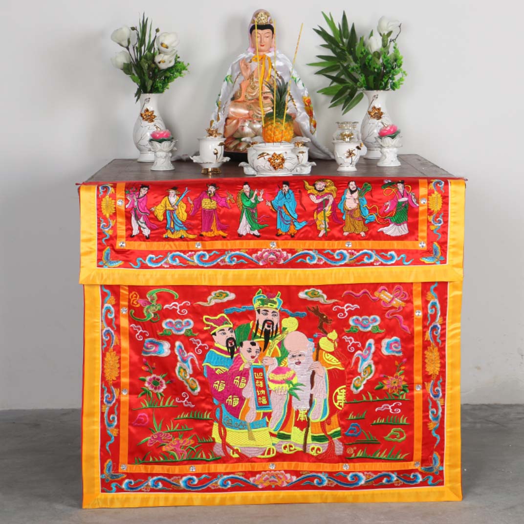 Home Textiles China - Taoïsme bouddhiste, culte du Temple à