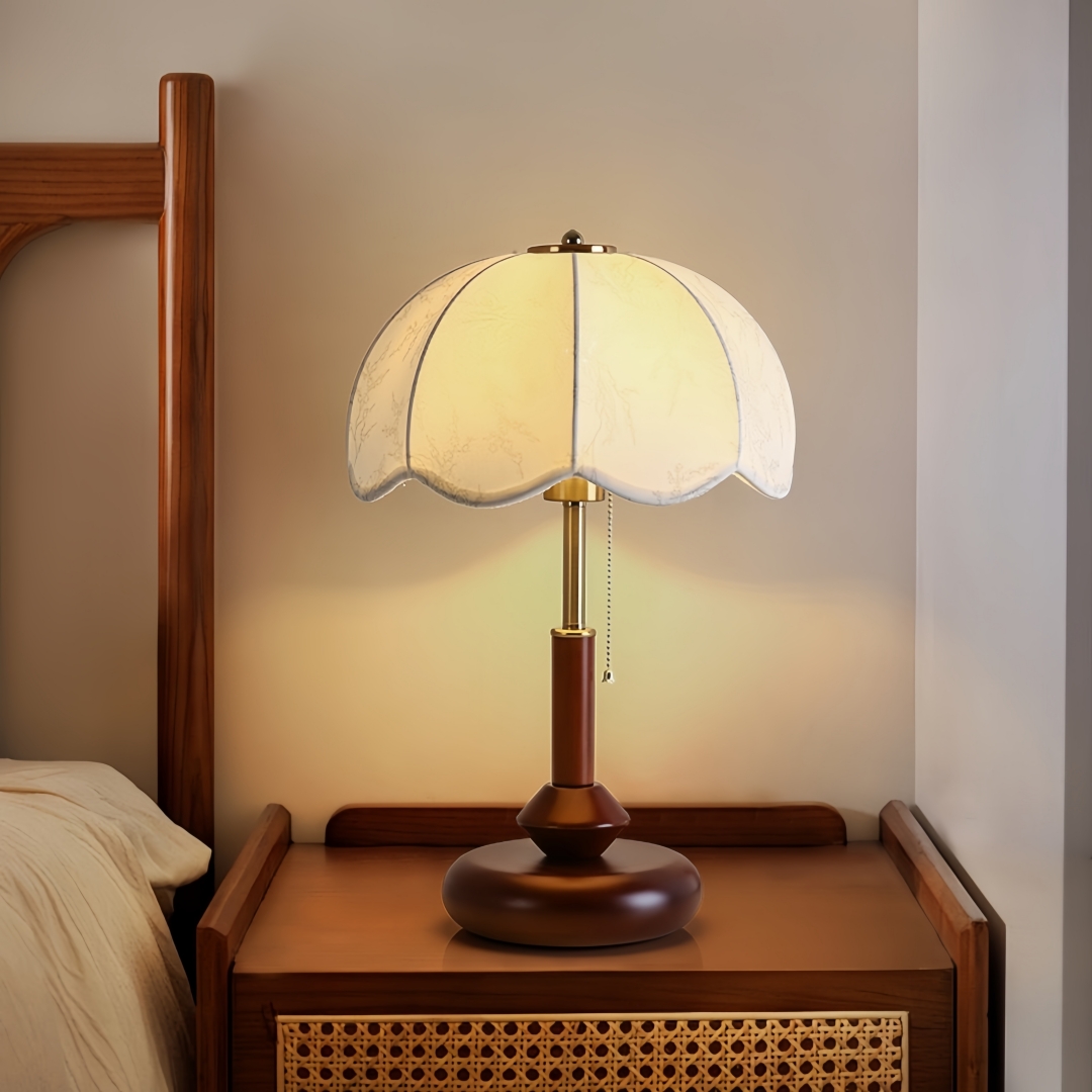 Home Textiles Usa - Lampe de table vintage à abat-jour