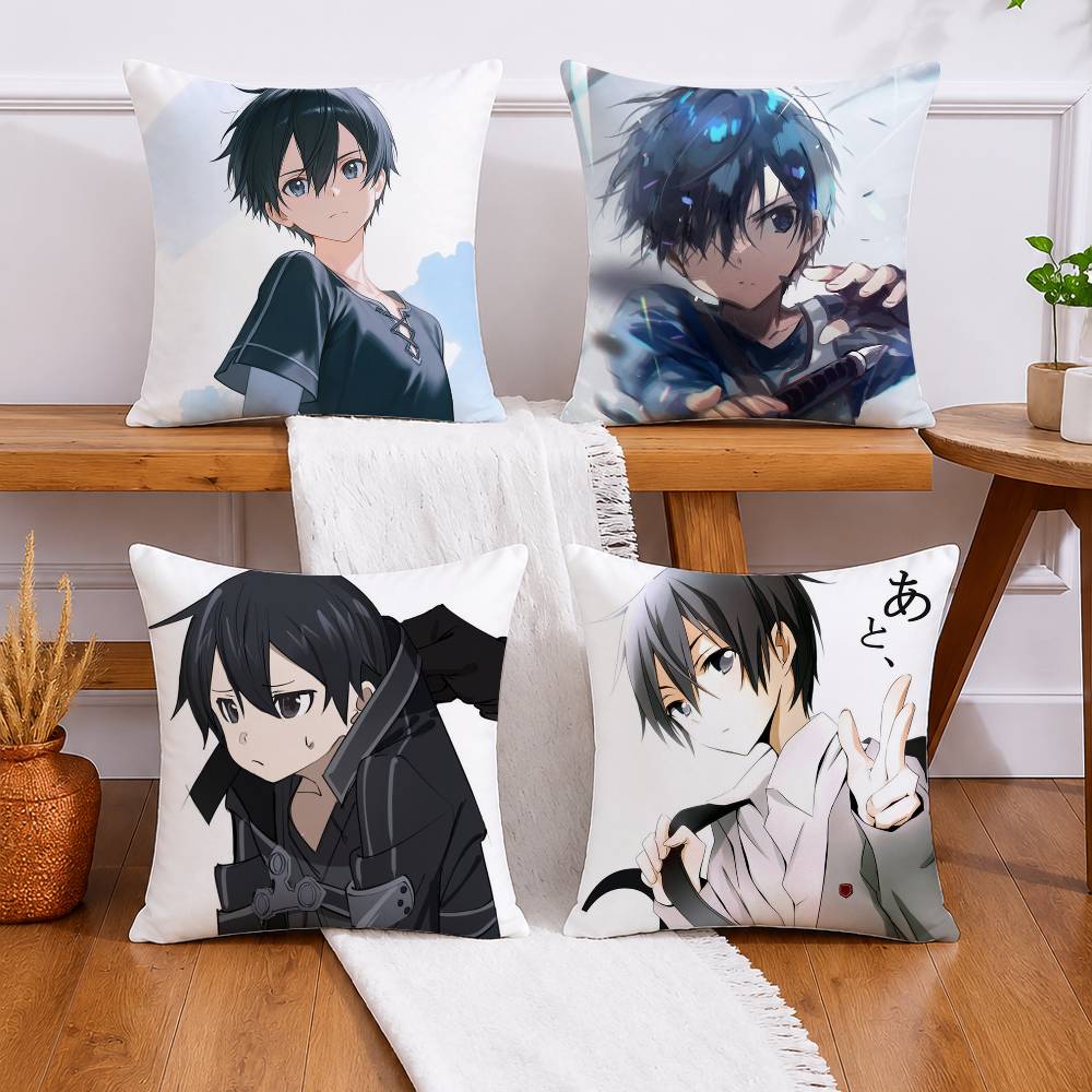Home Textiles Online - Taie d'oreiller Sword Art Online Kazuto