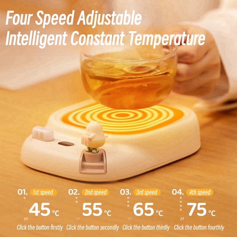 Heated Pad Electric - Chauffe-tasse électrique 40W, plaque chauffante pour