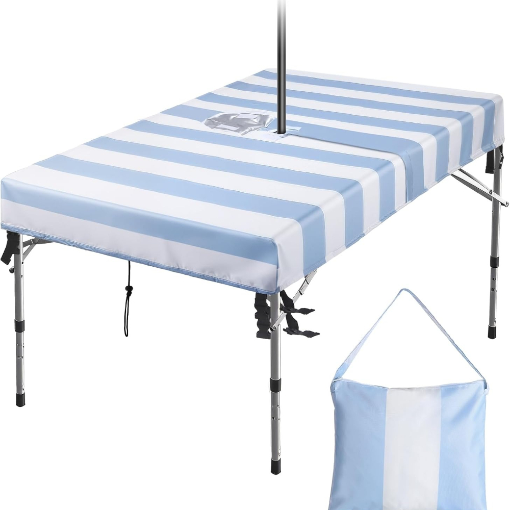 Home Textiles Today News - Nappe d'extérieur avec trou pour parasol