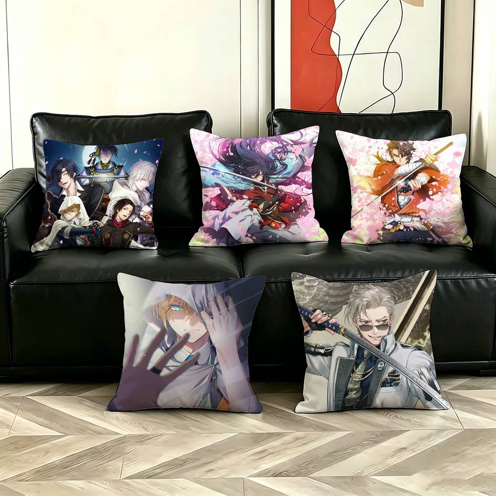 Home Textiles Online - Taie d'oreiller T-Touken Ranbu-ONLINE pour canapé,