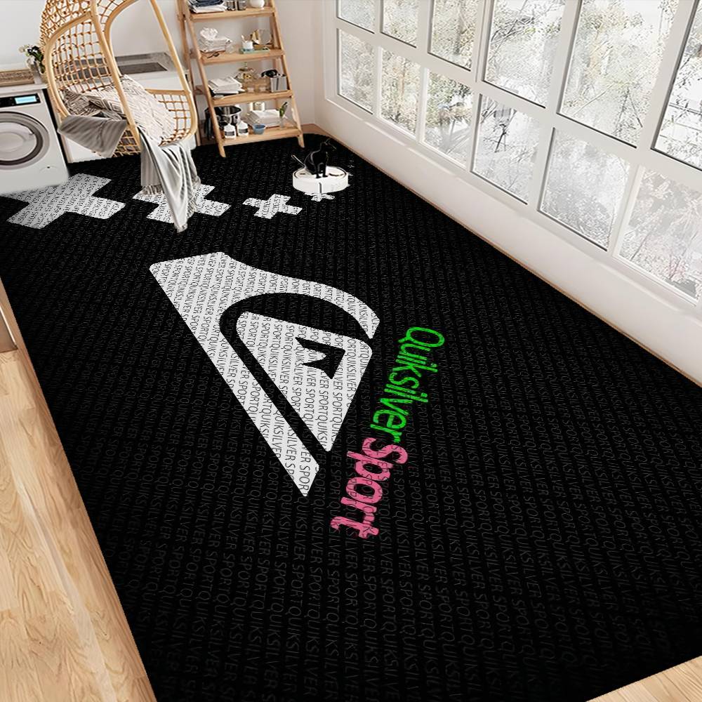 Home Textiles Logo - Q-quiksilverS Logo tapis de sol tapis