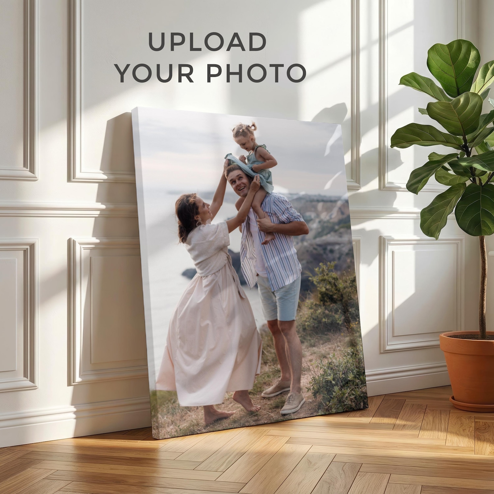 Home Textiles Usa - Toile photo personnalisée, Art mural familial