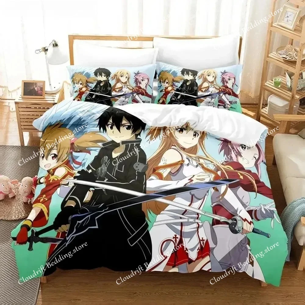 Home Textiles Online - Parure de lit Anime Sword Art