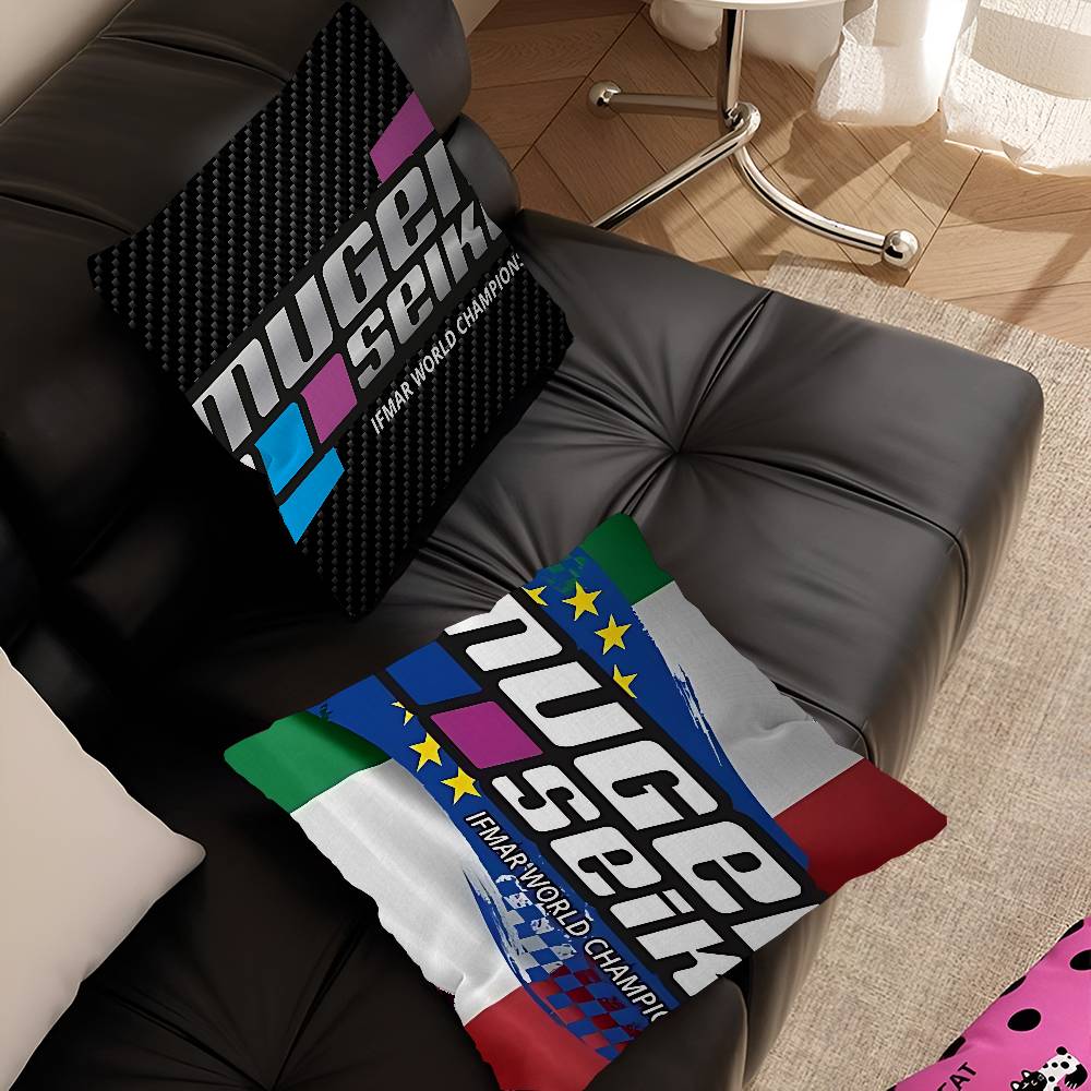 Home Textiles Logo - Taie d'oreiller avec logo Mugen Seiki