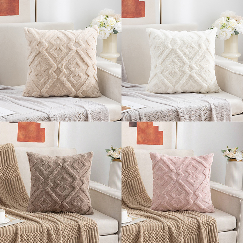 Housse de coussin en peluche t - Pillow Insert 18X18 avis et prix