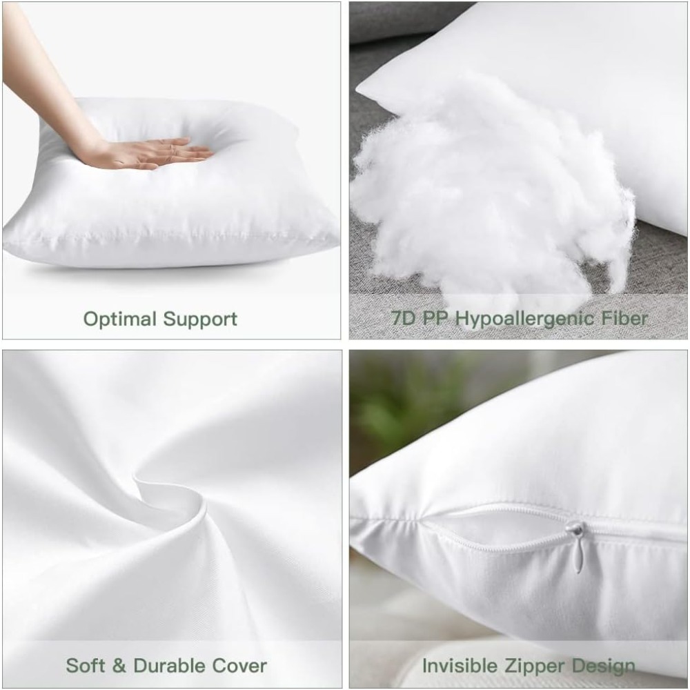 Insert de coussin carré 18x18, - Pillow Insert 18X18 avis et prix