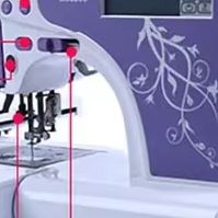 Machine à broder numérique pro - Home Textiles Logo avis et prix