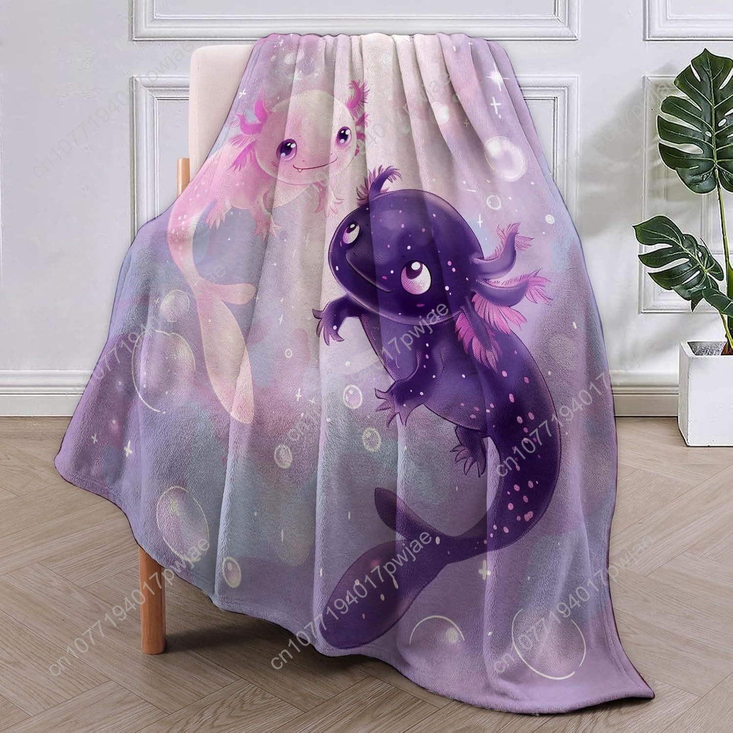 Couverture Axolotl mignonne co - Home Textiles Usa avis et prix