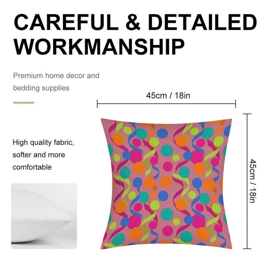 Taie d'oreiller décorative à i - Pillow Insert 18X18 avis et prix