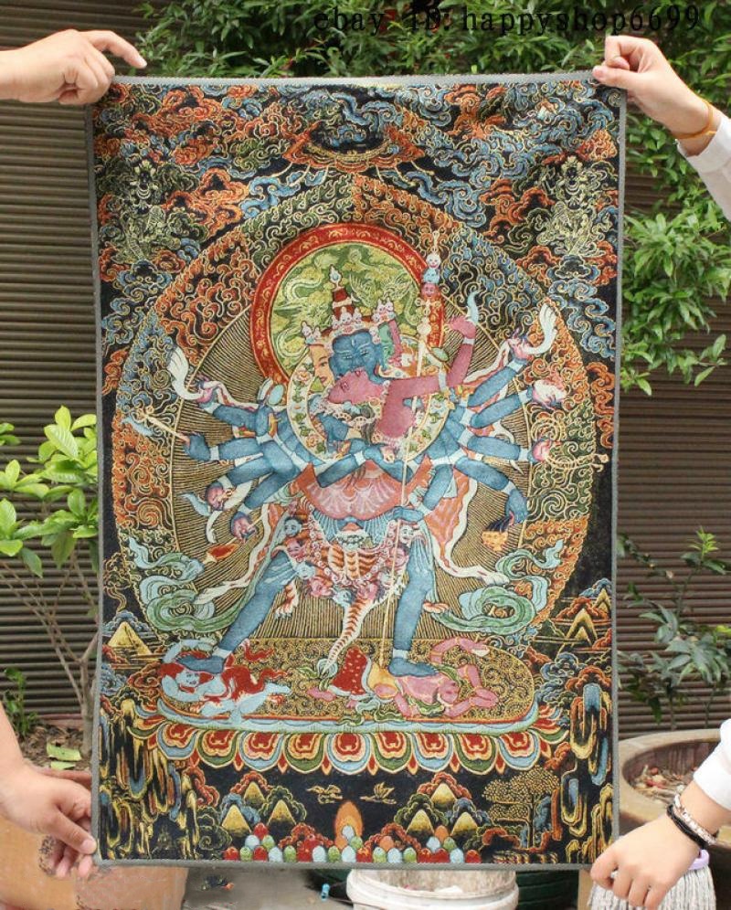 Thangka en tissu de soie du bo - Home Textiles China avis et prix