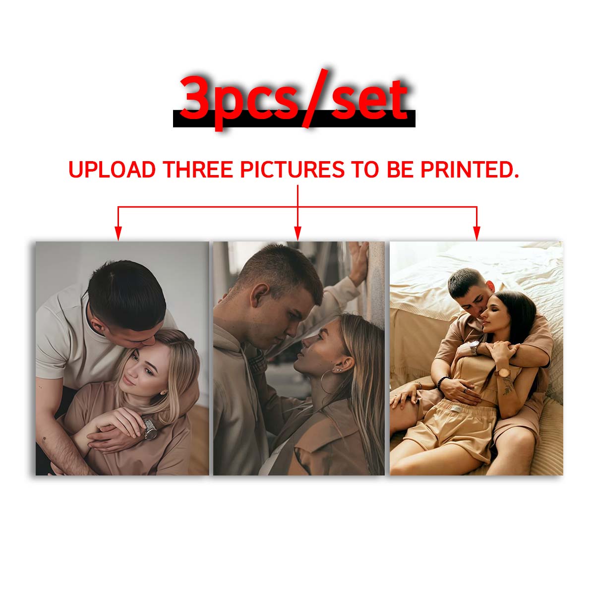 Triptyque - Cadre photo en boi - Home Textiles Usa avis et prix