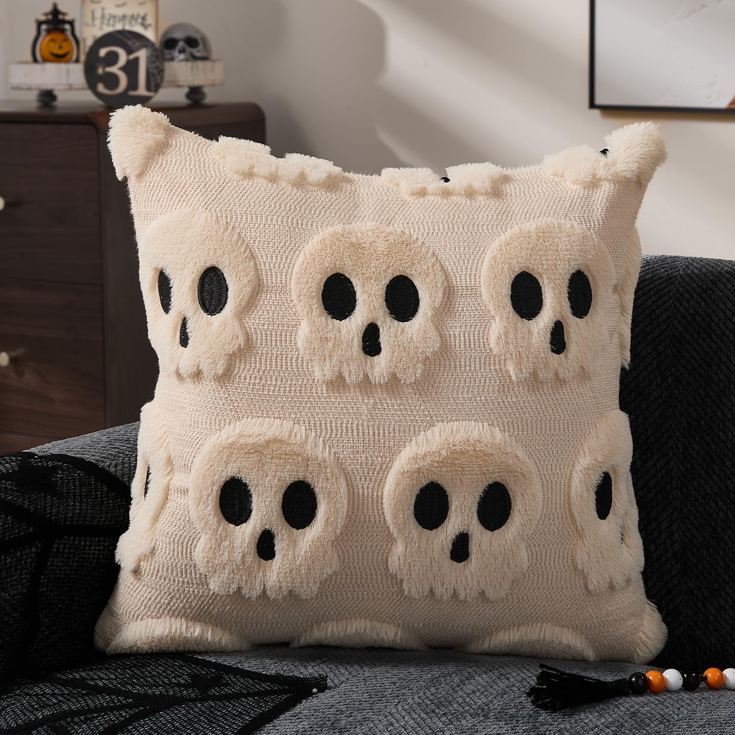 Housse de coussin Halloween 18 - Pillow Insert 18X18 avis et prix