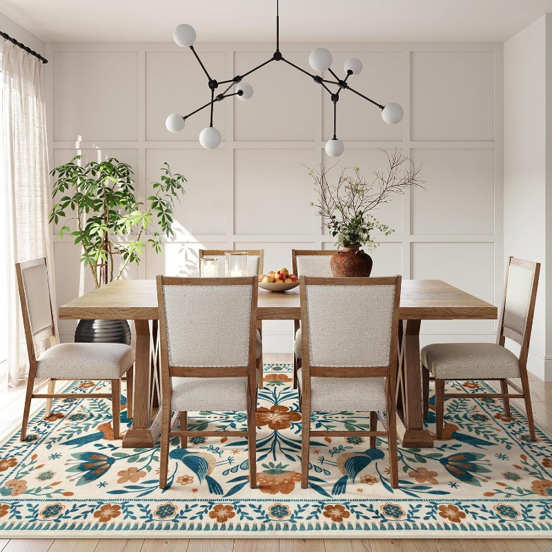 Tapis de salon à motifs de pla - Home Textiles Online avis et prix