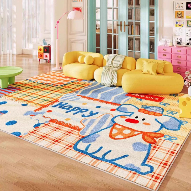 Tapis de salon coloré motif pu - Home Textiles Online avis et prix