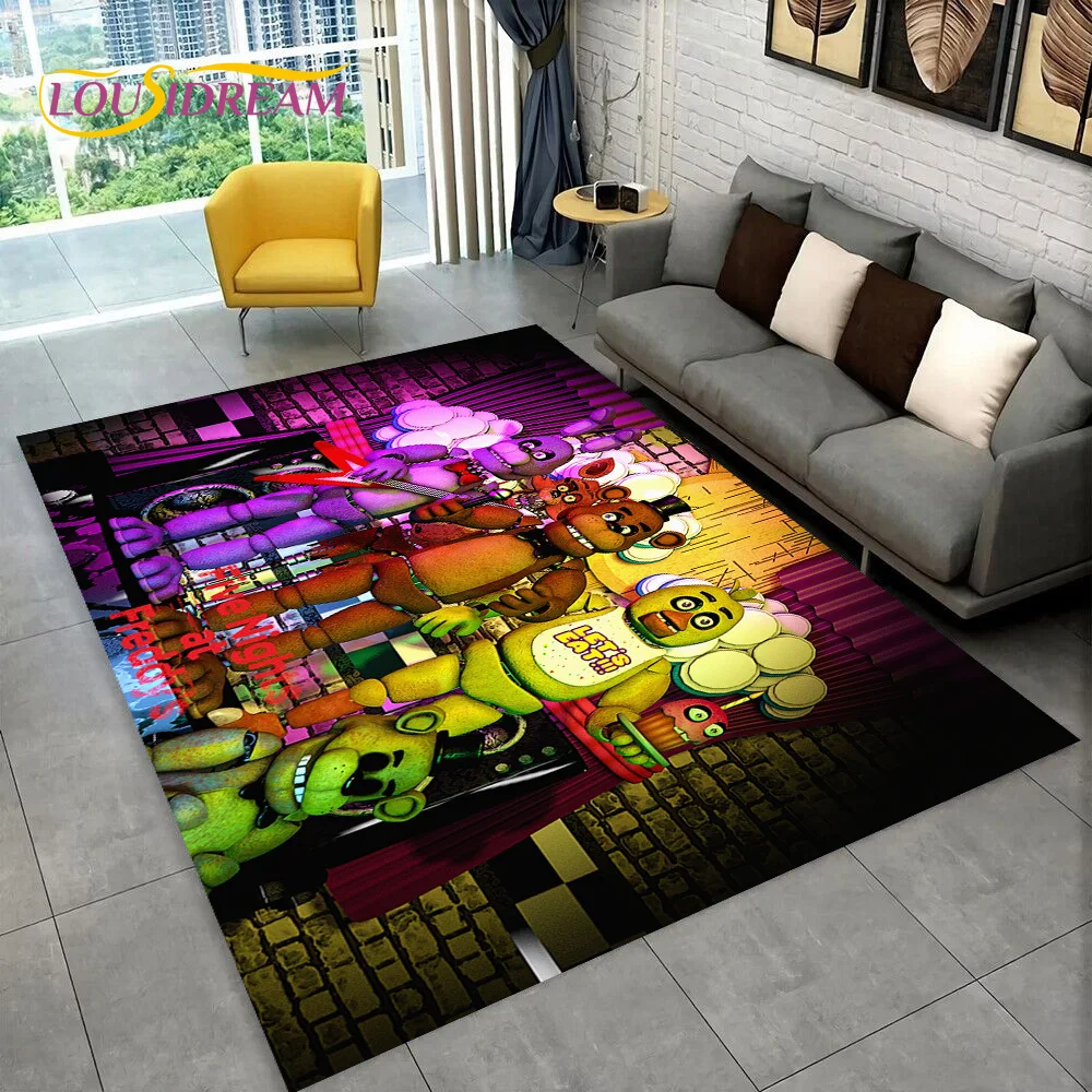 Tapis de jeu d'horreur FNAF Fr - Home Textiles Online avis et prix