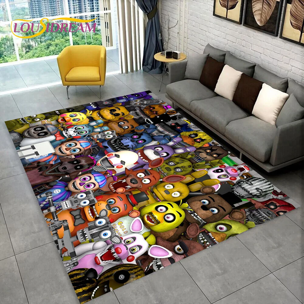 Tapis de jeu d'horreur FNAF Fr - Home Textiles Online avis et prix