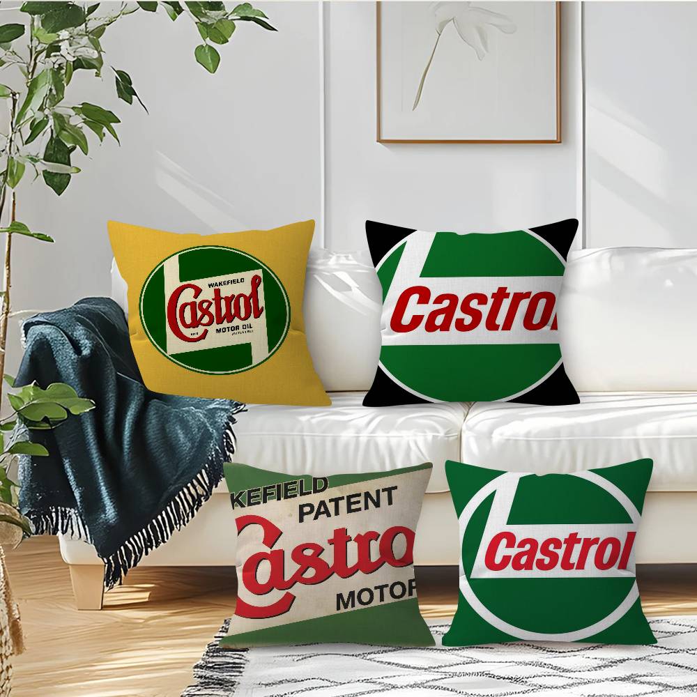 Housse de coussin C-Castrol, t - Home Textiles Logo avis et prix