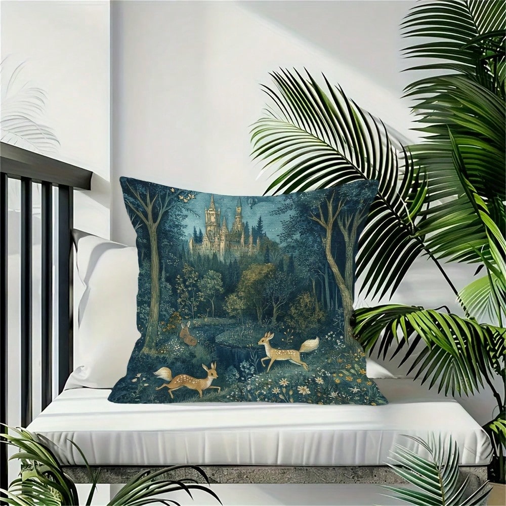 Housse de coussin brodée sur l - Pillow Insert 18X18 avis et prix