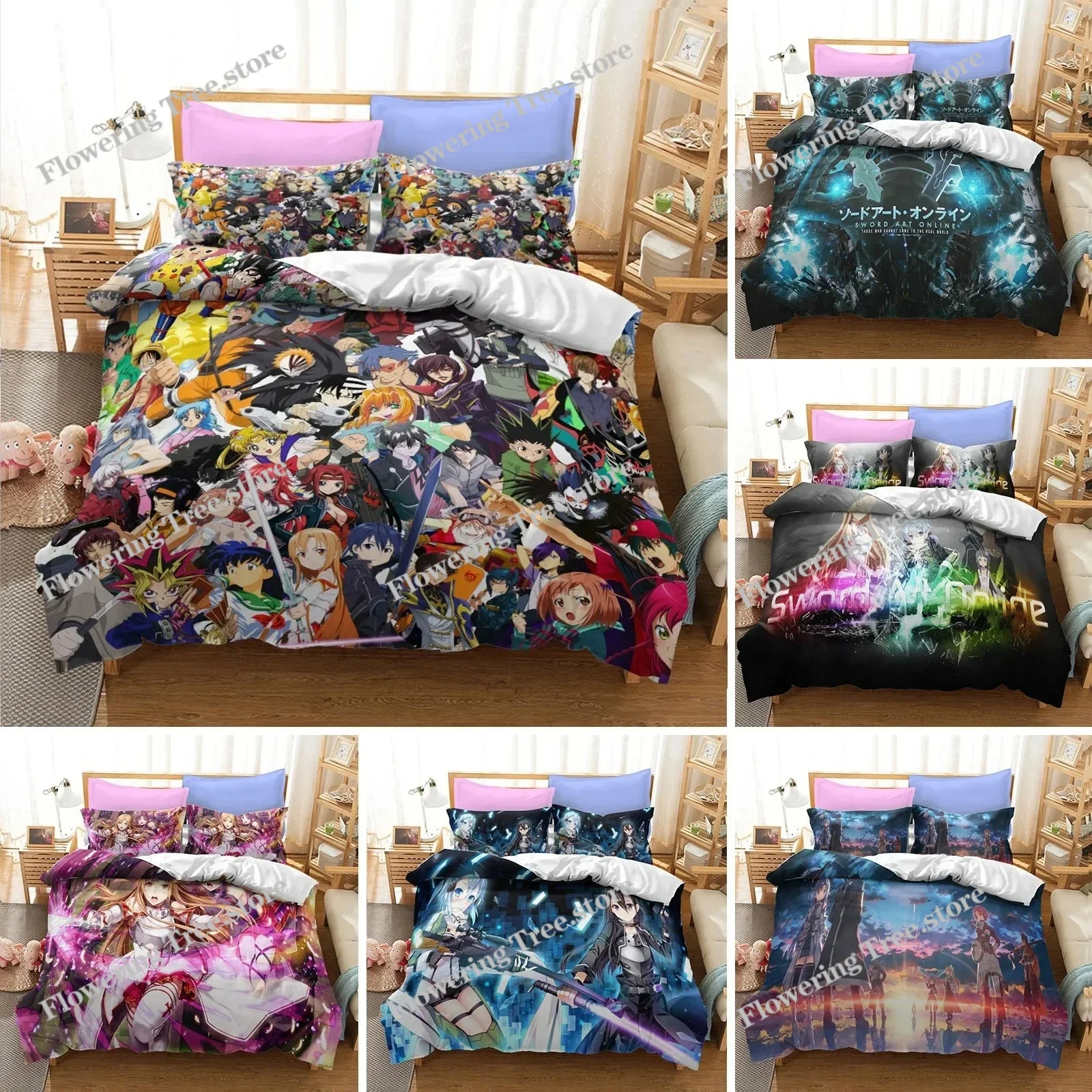 Parure de lit Anime Sword Art  - Home Textiles Online avis et prix