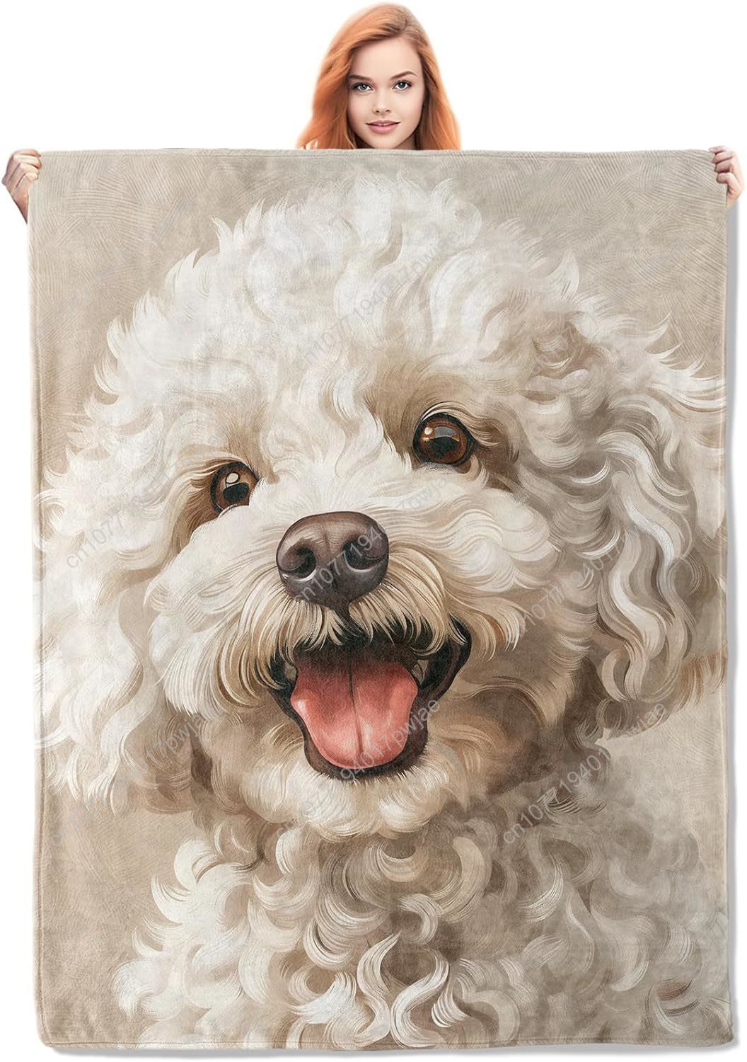 Couverture avec Portrait de ca - Home Textiles Usa avis et prix
