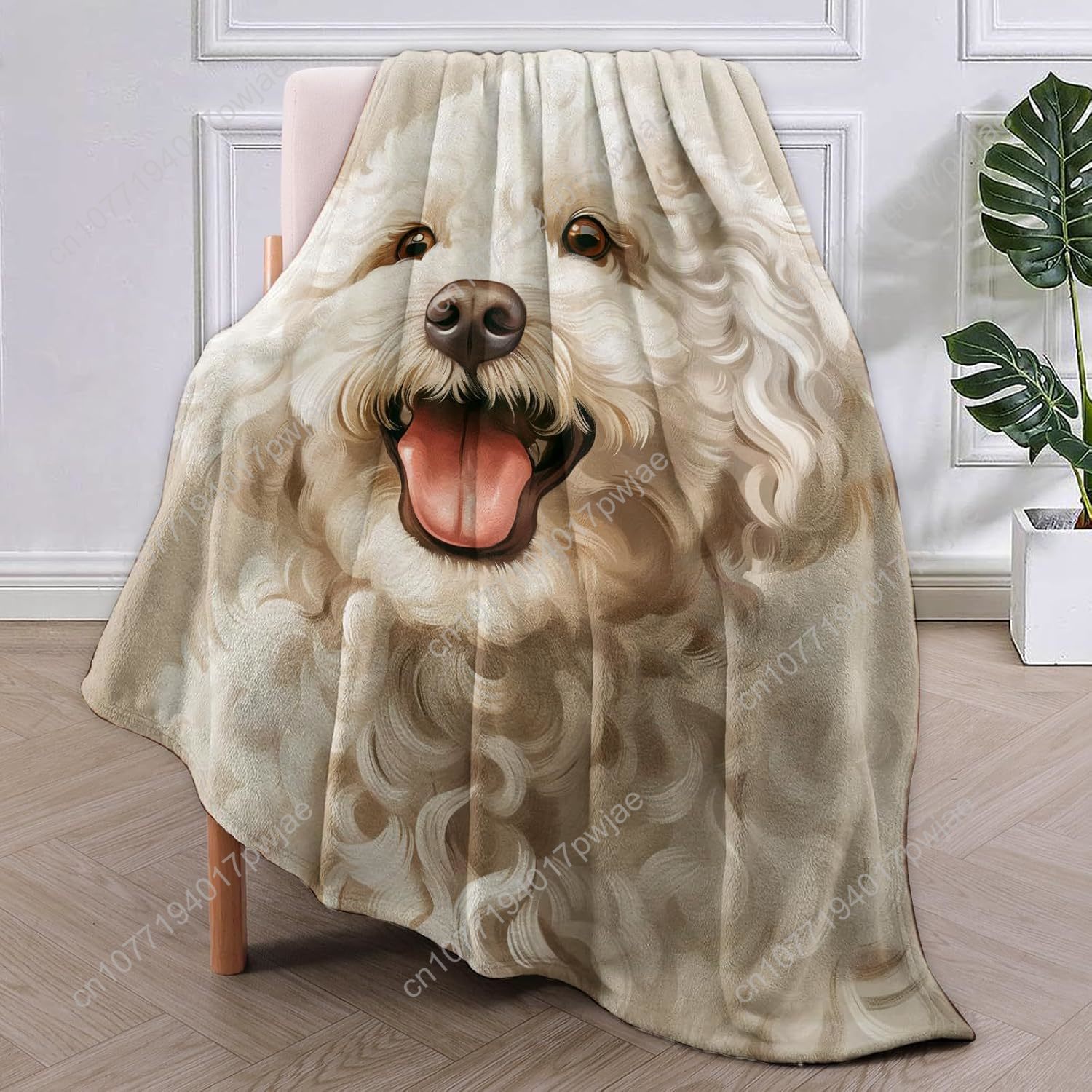 Couverture avec Portrait de ca - Home Textiles Usa avis et prix