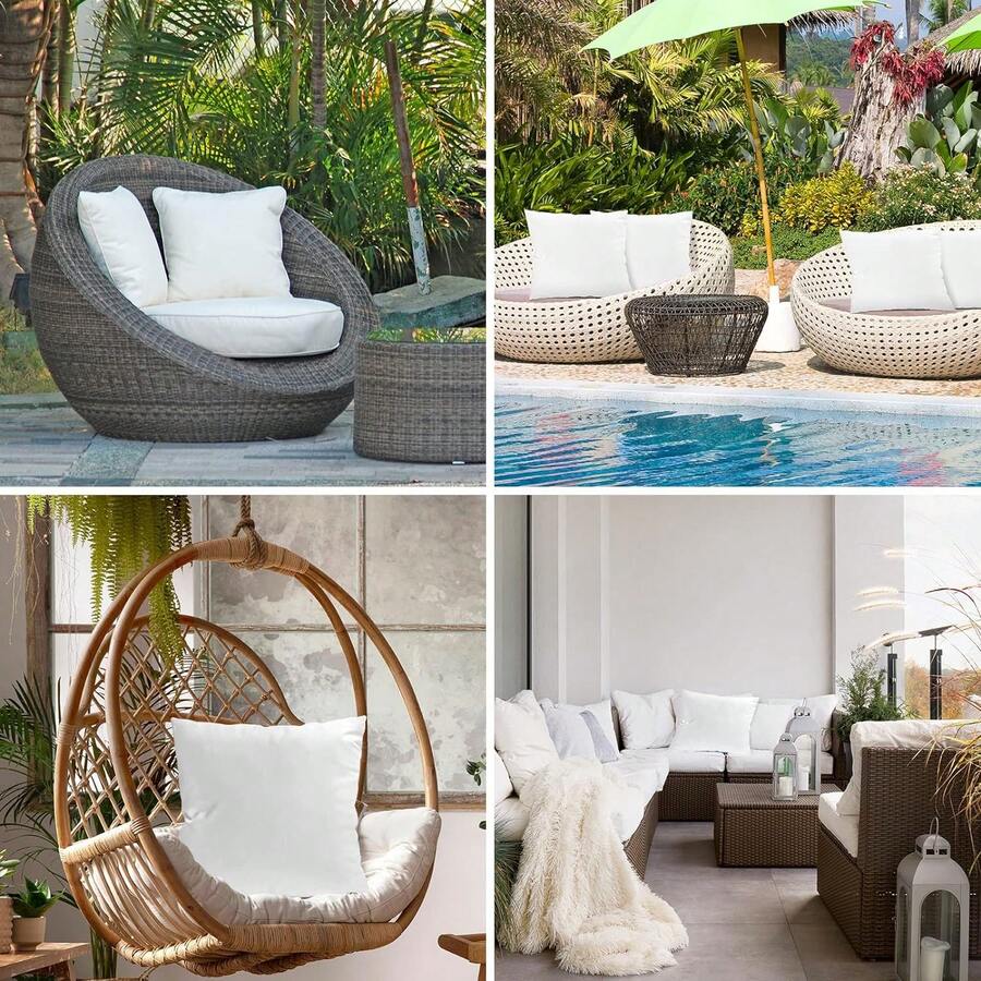 Tomnk Lot de 4/6 inserts de co - Pillow Insert 18X18 avis et prix