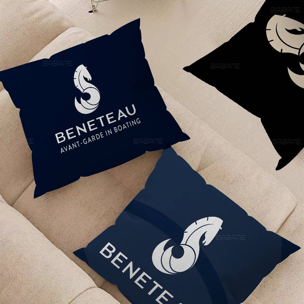 Housse de coussin avec logo B- - Home Textiles Logo avis et prix